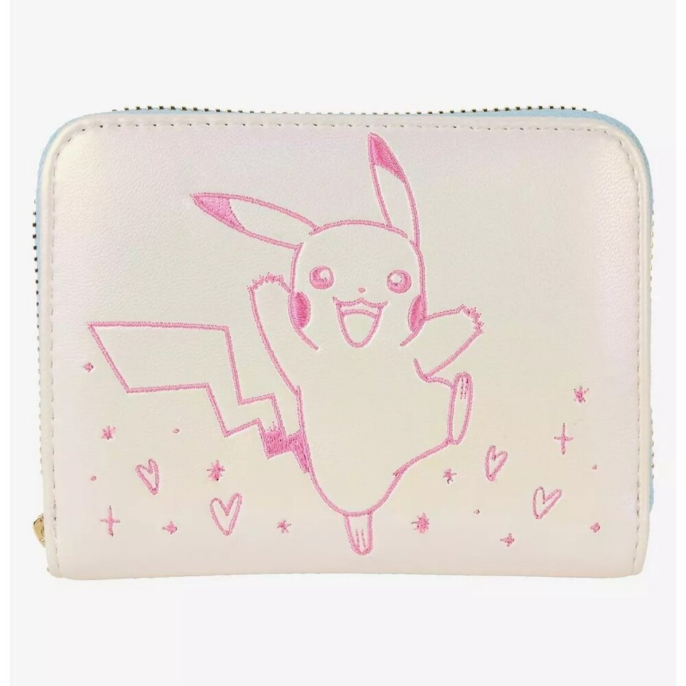 Loungefly Pokémon Pikachu Iridescent Wallet NWT​